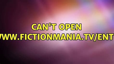 www fictionmania tv